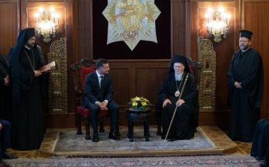 СМИ: на встрече Зеленского с Вселенским патриархом Варфоломеем что-то пошло не так