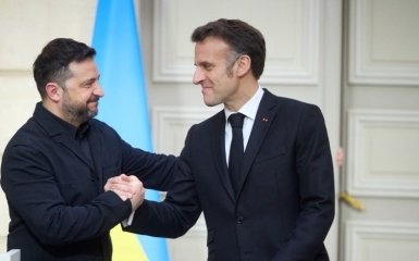 Зеленський і Макрон
