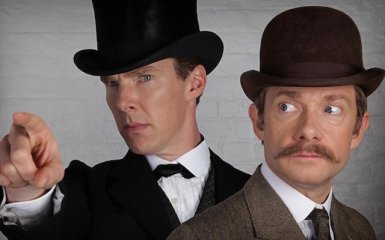 Рождественский выпуск британского сериала "Шерлок" бьет рекорды просмотров