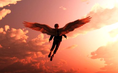 Людина з крилами