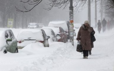 Украину заносит снегом: появился тревожный прогноз погоды