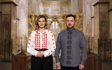 Easter greetings from the President of Ukraine and the First Lady