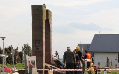 У міністерстві культури Польщі заявили про законність демонтажу пам'ятника воїнам УПА