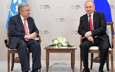 Це були гострі питання: генсек ООН зустрівся з Путіним