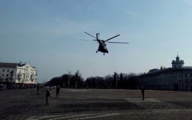 В Чернигове разгорается крупный скандал с генералом на вертолете: появились фото и видео