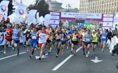 Киевский марафон собрал 10 тысяч бегунов из 52 стран мира