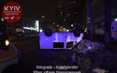 У Києві відбулося "каскадерська" п'яна ДТП: з'явилися фото
