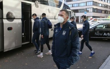 Сборная Украины внезапно возвращается из Швейцарии без матча