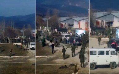 У військовій частині в Чечні відбулася масова бійка: опубліковано відео