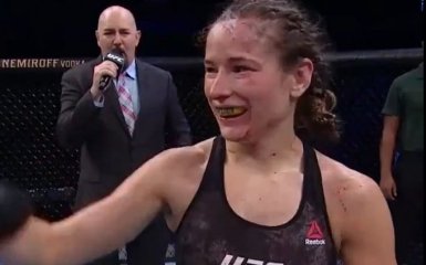Українка рекордно перемогла на престижному турнірі UFC