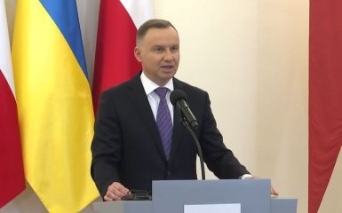 Заяву про припинення військової допомоги Україні було вирвано з контексту — Дуда