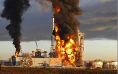 Пожар на Новошахтинском НПЗ