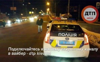 Наезд на двух детей в Киеве: появилось видео с места аварии