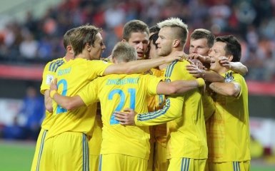 Украина одержала первую победу в отборе на чемпионат мира-2018