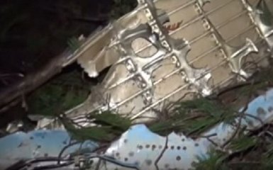 Падіння літака союзника Путіна: з'явилися нові відео
