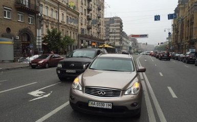 У заместителя министра в Киеве угнали машину