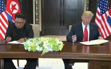 Мирна угода Трампа і Кім Чен Ина: оприлюднено текст підписаного документа лідерами США і КНДР