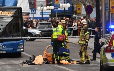 Наїзд на натовп людей у Стокгольмі: з'явилися подробиці про затриманого
