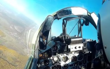 Появилось красивейшее видео из кабины обновленного истребителя ВСУ