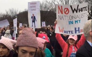 Протести проти Трампа: з'явилося нове відео з Мадонною і не тільки