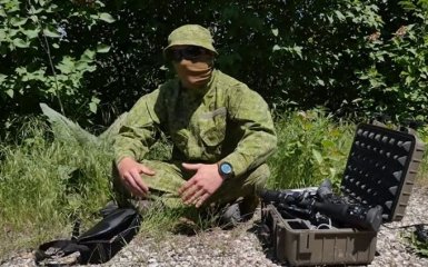 Будни снайпера на Донбассе: появилось видео с передовой АТО