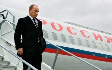 Самолет Путина заметили на пути в Крым