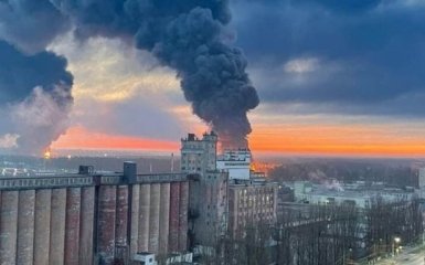 An explosion in Russia