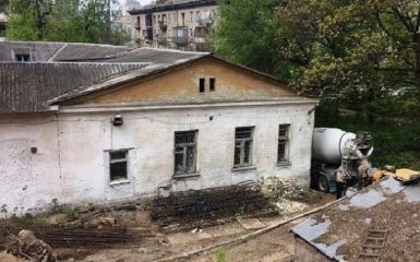 В Киеве ночью снесли дом Барбана конца XIX века