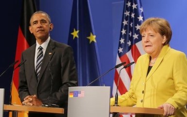 Обама і Меркель розповіли, що вони збираються робити з Росією