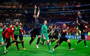 Албания одержала историческую победу на Евро-2016