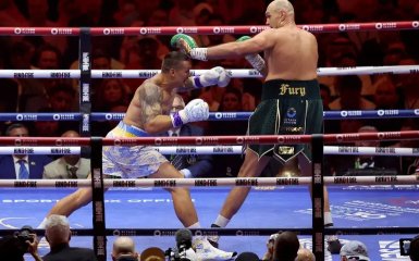 Олександр Усик та Тайсон Ф'юрі