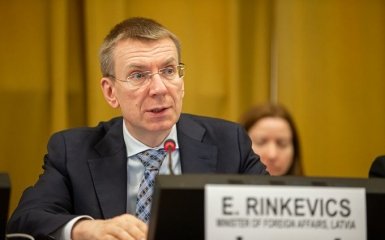 Голова МЗС Латвії у День Росії побажав РФ поразки у війні проти України