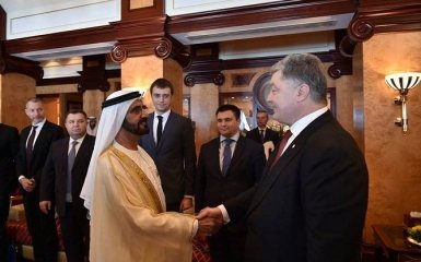 У Порошенко сообщили, что Украина и ОАЭ договорились о безвизовом режиме