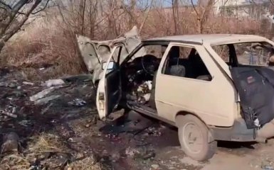 Підрив авто колаборантки