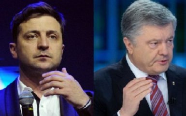 Опубликованы первые рейтинги Порошенко и Зеленского перед вторым туром