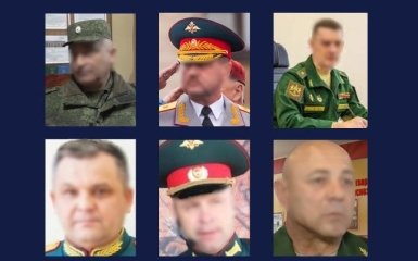 Шесть российских генералов получили подозрение из-за организации вторжения на Харьковщину