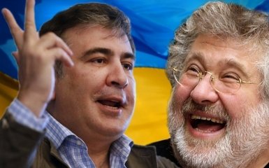 Коломойский и Саакашвили обменялись уколами из-за форумов «Руху за очищення»