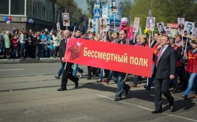 Соратник Сталіна в "Безсмертному полку" обурив мережу: опубліковано фото