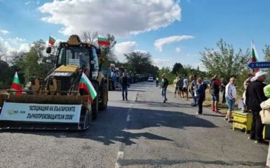 Протесты против агропродукции из Украины. Болгарские фермеры перекрывали дороги