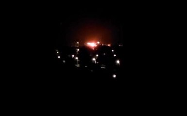 Безпілотник влучив у нафтобазу в Орловській області РФ — відео