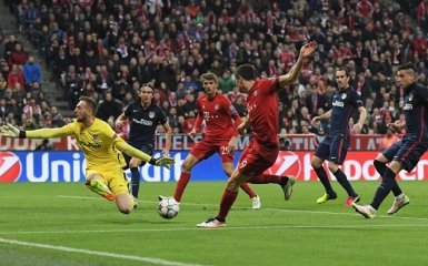 Бавария - Атлетико - 2-1: видео голов