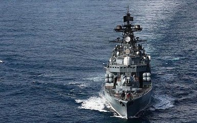 Латвія помітила біля своїх кордонів три російських бойових корабля