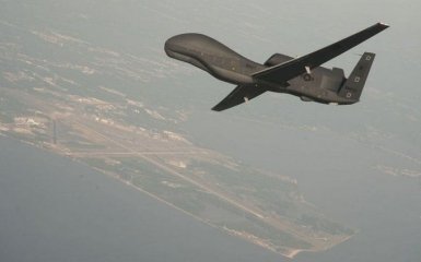 Американский беспилотник провел новую разведку на Донбассе: опубликована карта