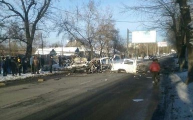 Взрыв в центре Донецка: появилось новое фото и подробности