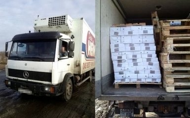 СБУ задержала в районе проведения АТО контрабанду товаров на 300 000 грн