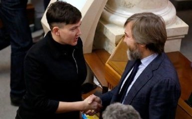 Савченко объяснила резонансные фото с олигархом из Оппоблока