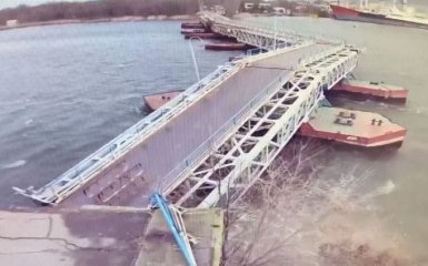 Шторм в Николаеве повалил мост - ошеломительное видео
