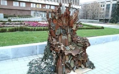 Стала известна судьба Железного трона из зоны АТО: опубликованы фото