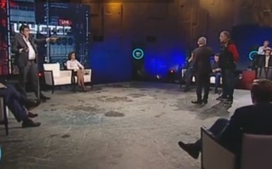 Саакашвили чуть не подрался с министром времен Ющенко: опубликовано видео