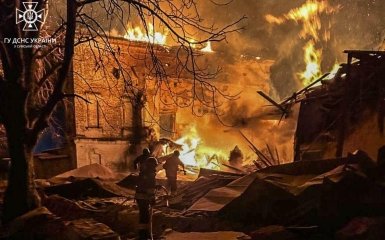 Consequences of Russian army attack in Sumy region